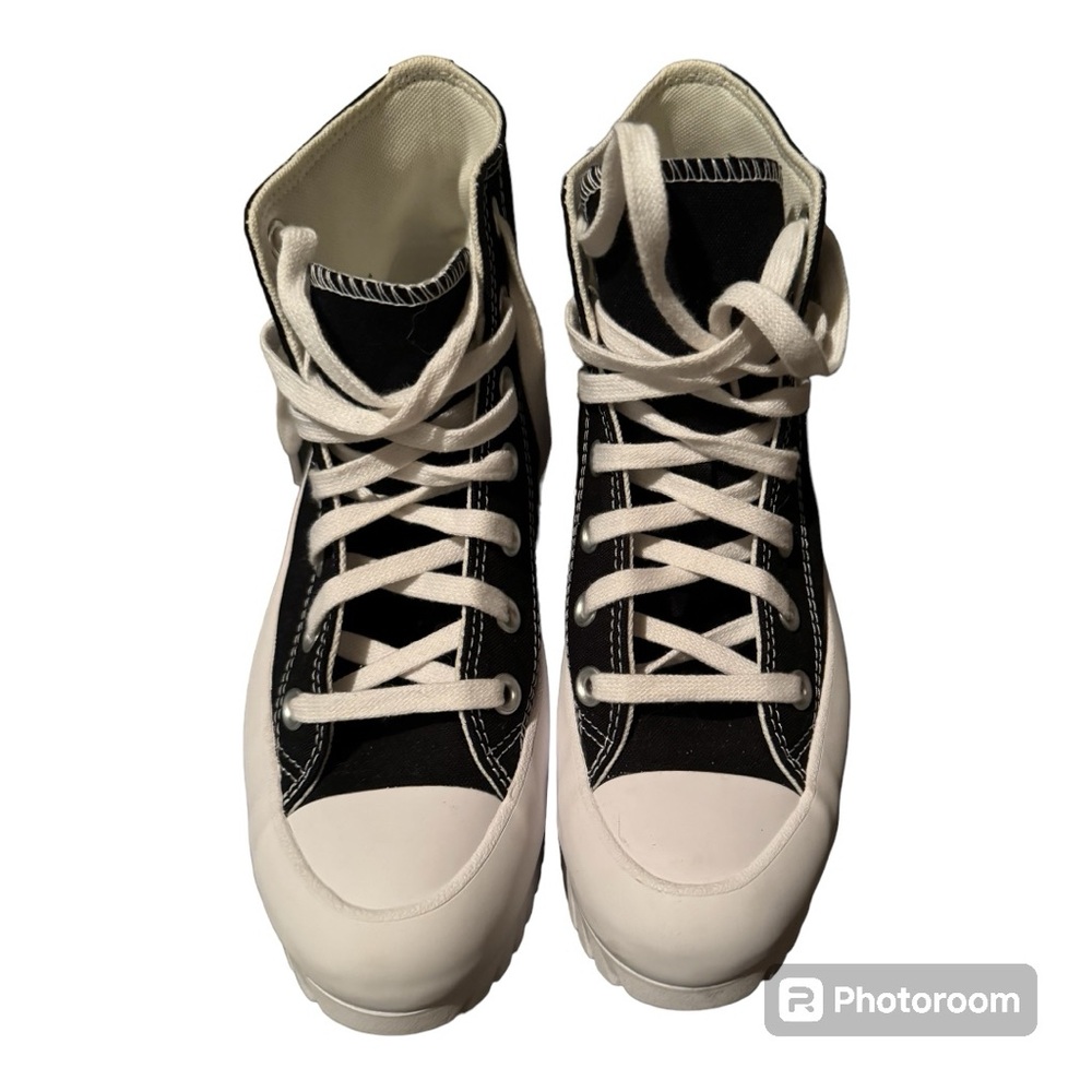 CONVERSE Chuck Taylor All-Star Black Hi-Top
Lugg Sole Sneakers Women Sz 7.5 - Picture 3 of 7